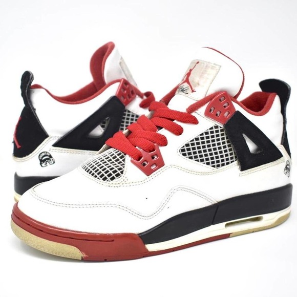2006 Jordan 4 Fire Red 4 Mars Blackmon - Picture 1 of 4